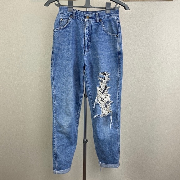 Vintage LEVI'S Women's Light Wash 57902-7206 Jeans USA Made - Picture 1 of 17